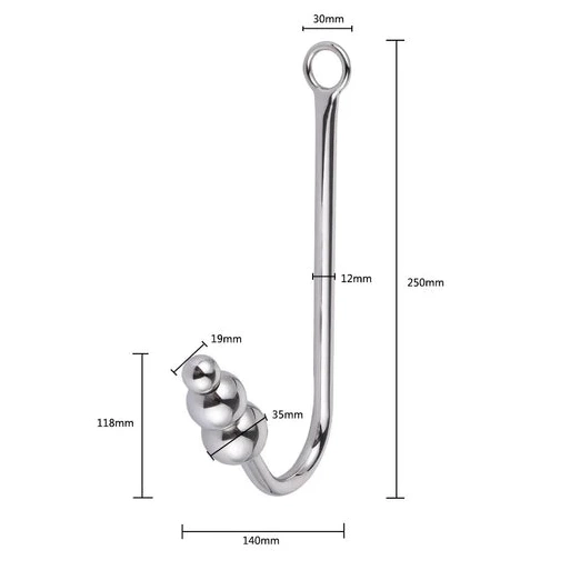 Elegant and with Collar Anal 5334 Cuffs Hook Beaded 0530